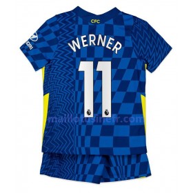 Maillot de Foot Chelsea Timo Werner 11 Domicile 2021-22 - Enfant